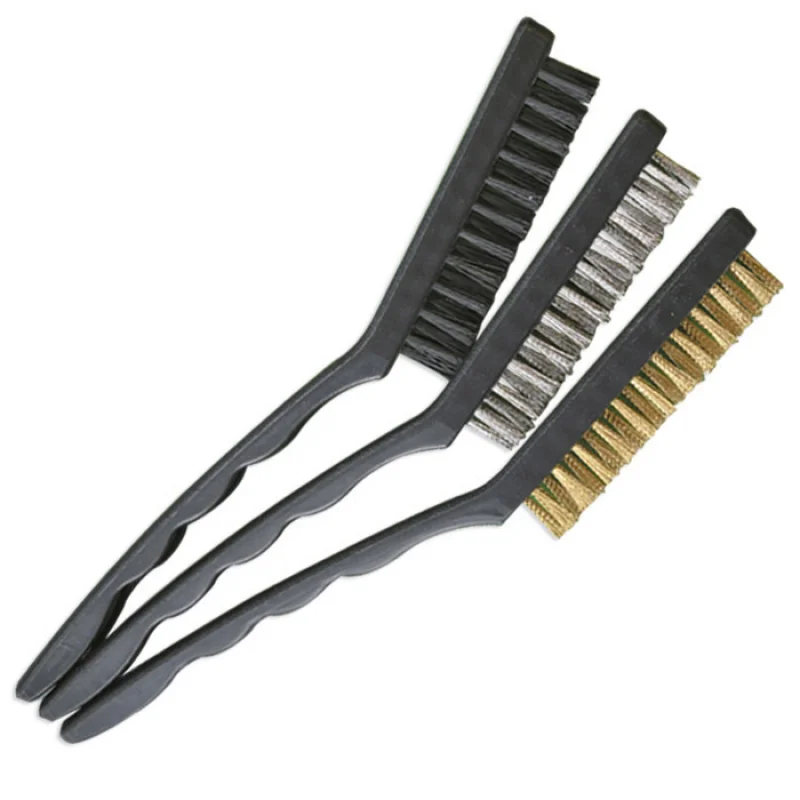 SET DE 3 ESCOVAS METÁLICAS JBM