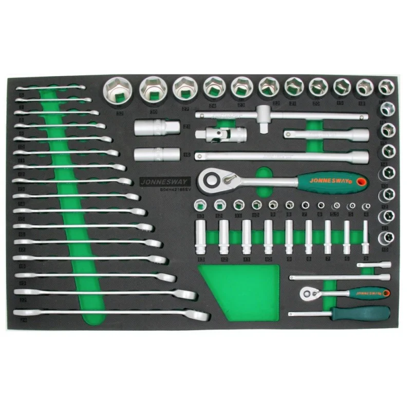 GAVETA COM 65 PEÇAS DE 1/4” E 1/2“ JONNESWAY GAVETA COM 65 PEÇAS DE 1/4” E 1/2“ JONNESWAY