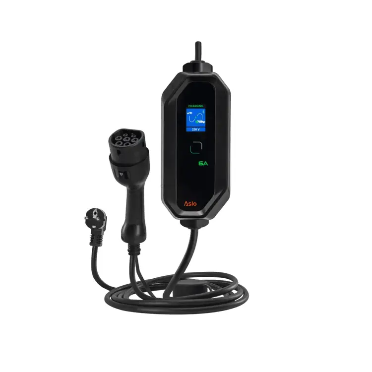 Carregador Portátil VE Tipo 2 ASLO 3.68kW 5m 16A