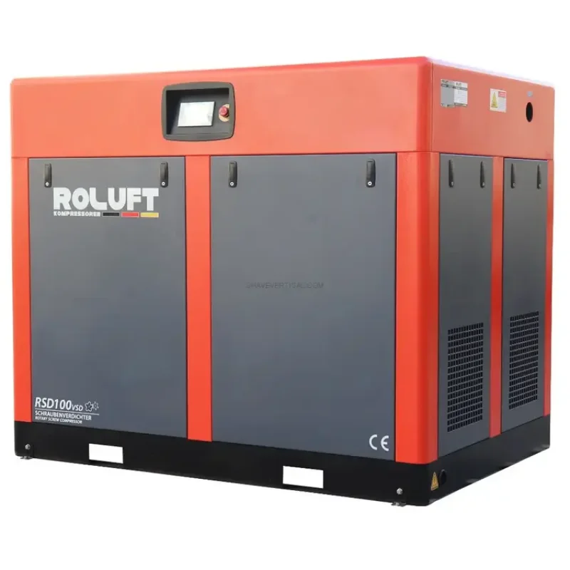 COMPRESSOR DE PARAFUSO RSD100 VSD 10BAR ROLUFT COMPRESSOR DE PARAFUSO RSD100 VSD 10BAR ROLUFT