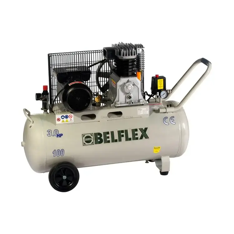Compressor de Transmissão por Correias BELFLEX BF-3/100CMS 3 HP 100 L Compressor de Transmissão por Correias BELFLEX BF-3/100CMS 3 HP 100 L