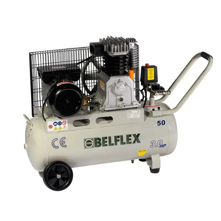 Compressor de Transmissão por Correias BELFLEX BF-3/50CMS 3 HP 50 L Compressor de Transmissão por Correias BELFLEX BF-3/50CMS 3 HP 50 L