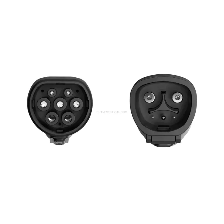 Conversor de Veículos Elétricos TESLA para Tipo 2 ASLO Adaptador Portátil Conversor de Veículos Elétricos TESLA para Tipo 2 ASLO Adaptador Portátil