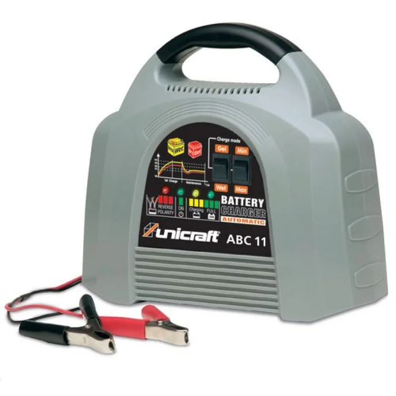 CARREGADOR DE BATERIAS ABC 11 UNICRAFT CARREGADOR DE BATERIAS ABC 11 UNICRAFT