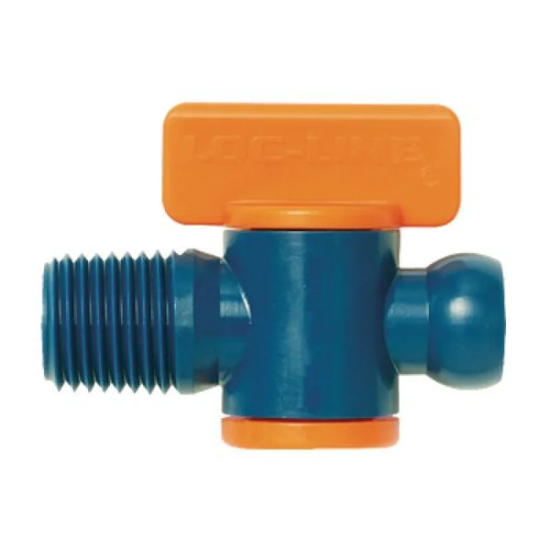 VALVULA NPT MACHO 1/2" (2 UNID) OPTIMUM