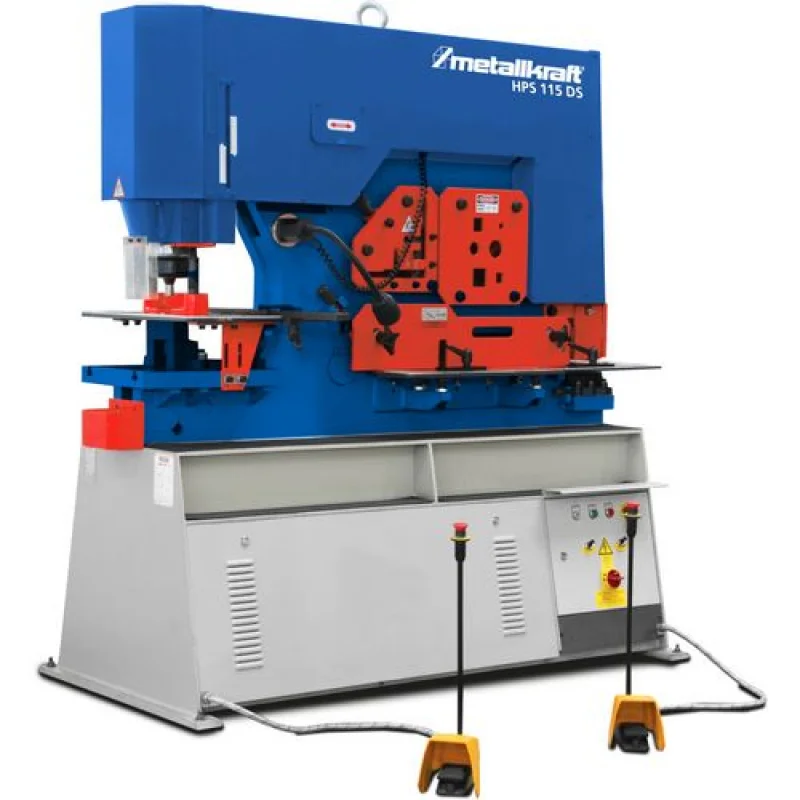 PUNCIONADORA HIDRÁULICA COMBINADA HPS 115DS METALLKRAFT PUNCIONADORA HIDRÁULICA COMBINADA HPS 115DS METALLKRAFT