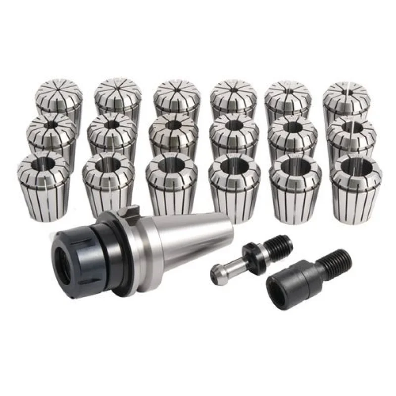 Kit Porta Pinças OPTIMUM ISO30 ER32 com 18 Peças