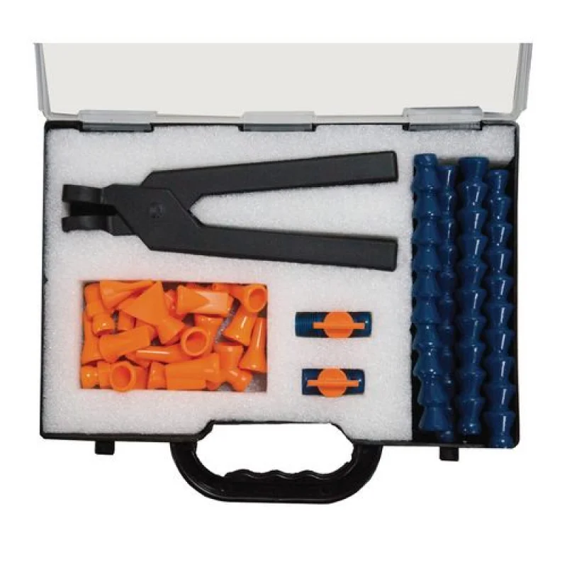 Kit Completo de Refrigeração 1/4" com Alicate de Cravar OPTIMUM