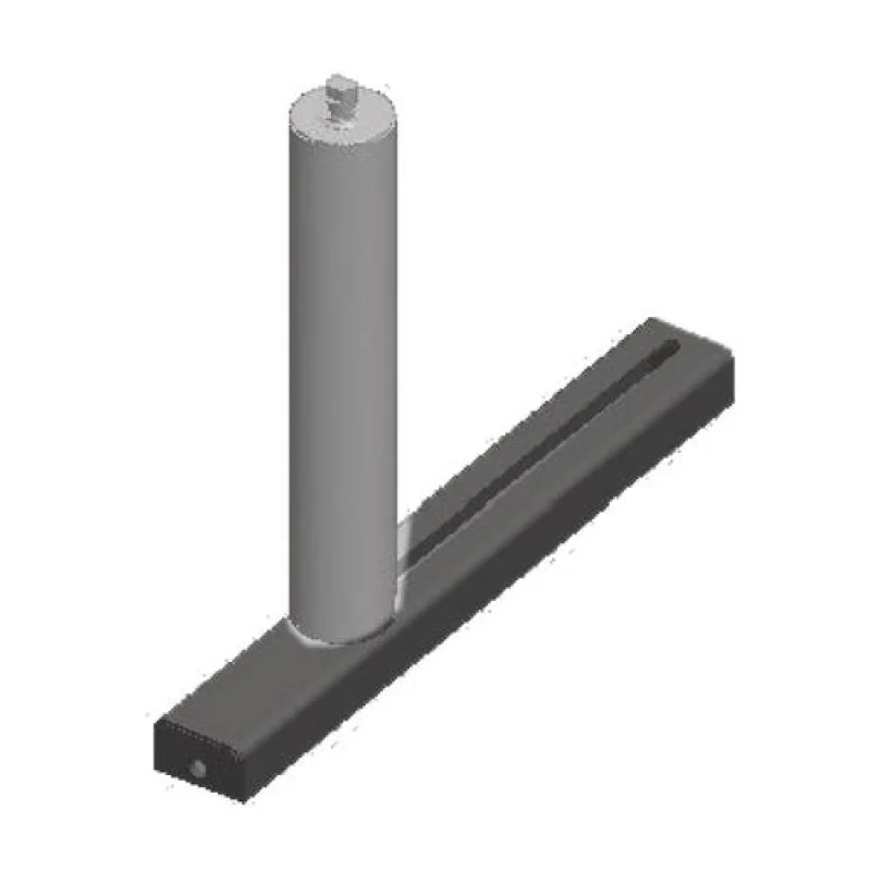 Rolo de Direção Lateral Móvel Metallkraft 200 mm