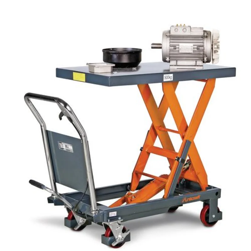Mesa Elevatória Hidráulica Tesoura UNICRAFT FHT 500 500Kg 900mm