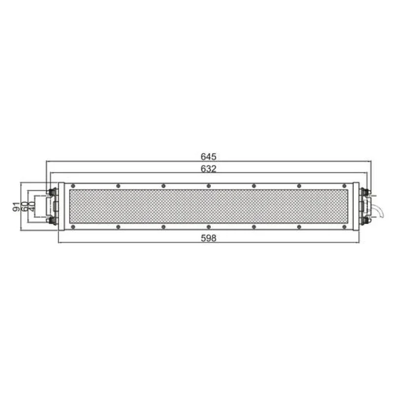 CANDEEIRO LED MWL 2 / 230V AC OPTIMUM