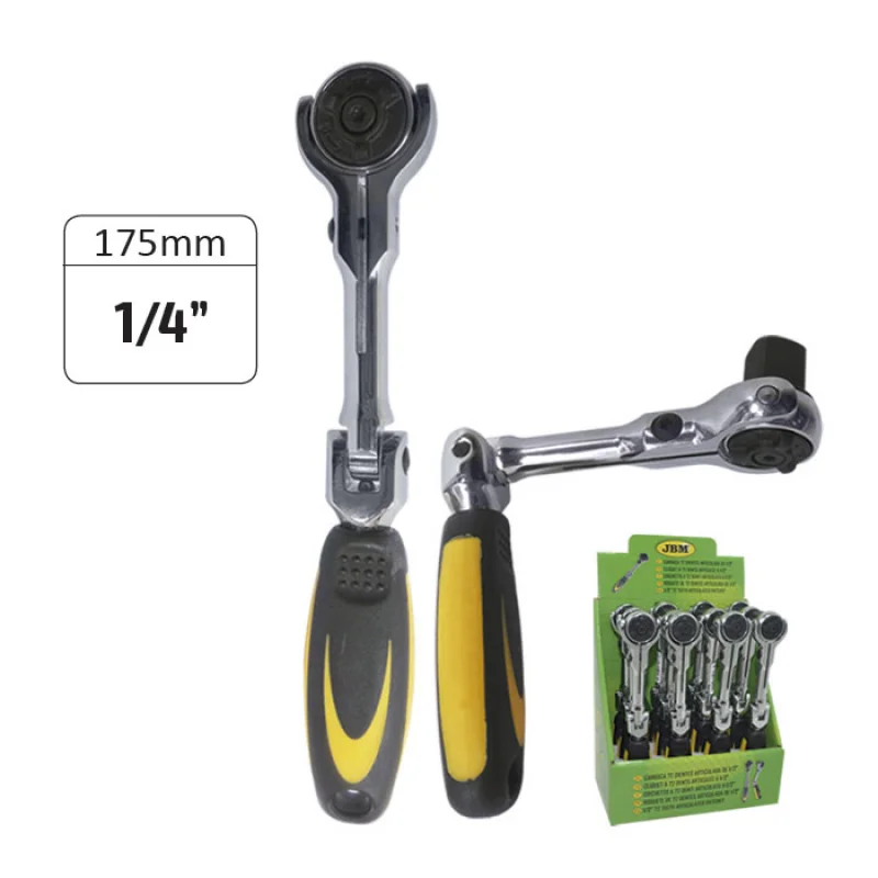 ROQUETE DE 72 DENTES ARTICULADO PEQUENO – 1/4" 175MM JBM