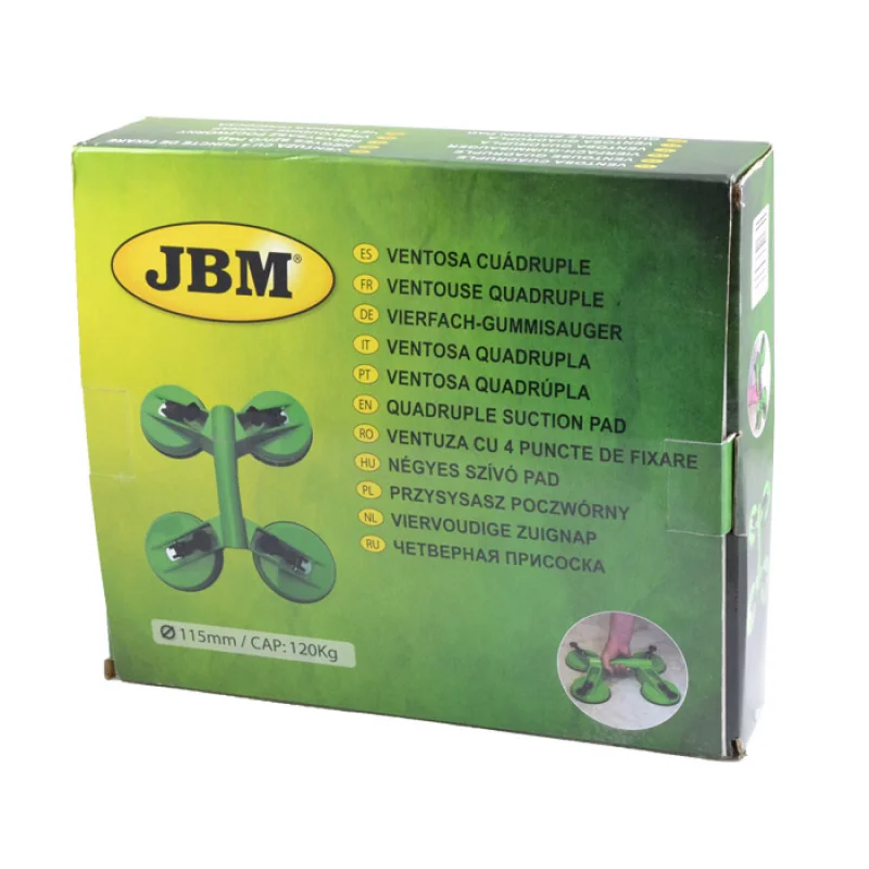 Ventosa Quadrúpla JBM Ø 115mm 120kg