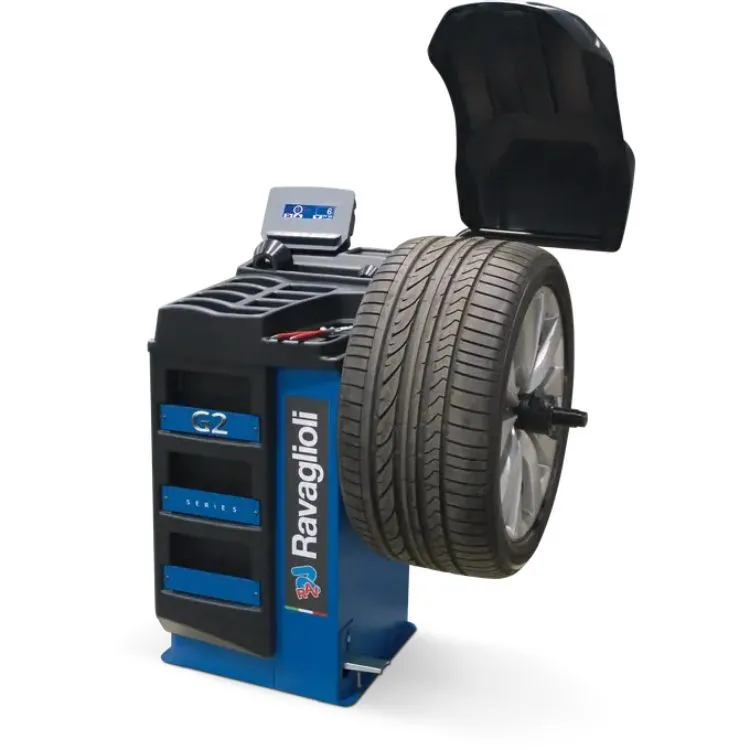 Equilibradora de Rodas Eletrónica RAVAGLIOLI 230V 65kg 26" Equilibradora de Rodas Eletrónica RAVAGLIOLI 230V 65kg 26"