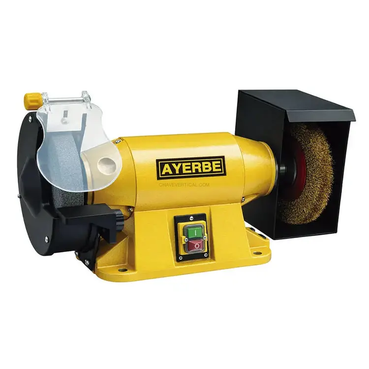 Esmeriladora Industrial com Escova AYERBE 200 IND CP TX 900 W 400 V Esmeriladora Industrial com Escova AYERBE 200 IND CP TX 900 W 400 V