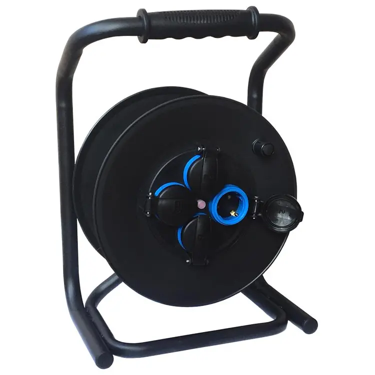 Extensão Elétrica com Enrolador POWERED H07RN-F3G2.5-25M 25 m 2,5 MM² IP44 Extensão Elétrica com Enrolador POWERED H07RN-F3G2.5-25M 25 m 2,5 MM² IP44