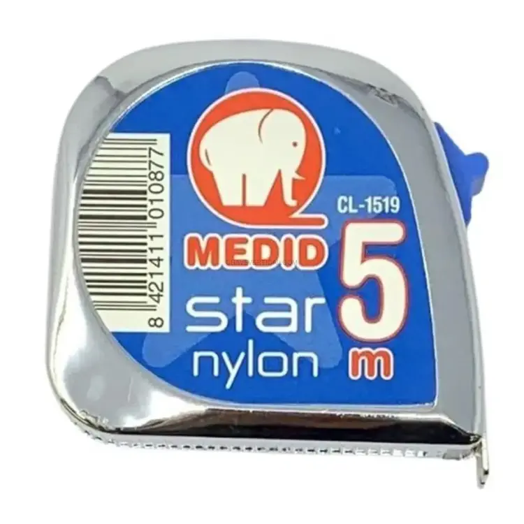 Fita métrica MEDID 345371 ABS cromado 8m 25mm Fita métrica MEDID 345371 ABS cromado 8m 25mm