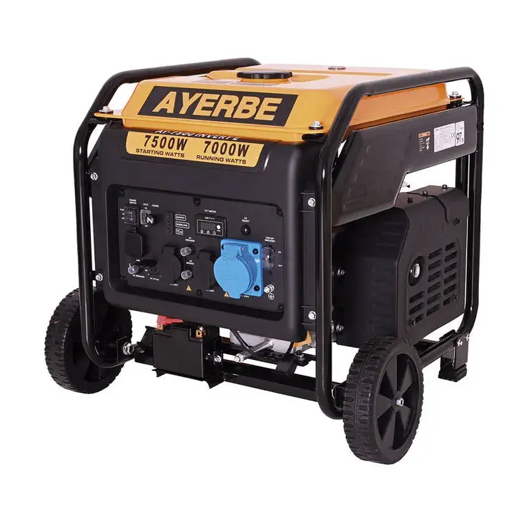 Gerador Inverter a Gasolina AYERBE AY-7500 Invert E 7500 W 230 V Gerador Inverter a Gasolina AYERBE AY-7500 Invert E 7500 W 230 V
