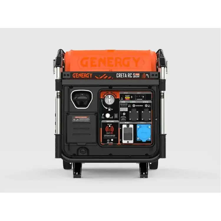 Gerador Inverter Silencioso GENERGY Creta Silent RC 7500W 230V Controlo Remoto