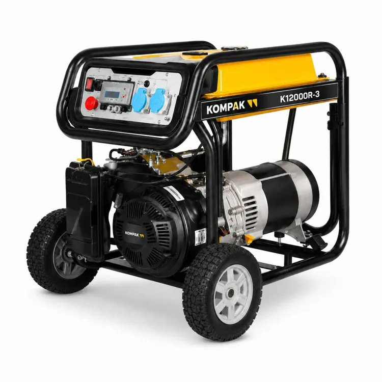 Gerador Rental IP67 Trifásico KOMPAK KP-K12000R-3 11,9 kVA 400/230 V