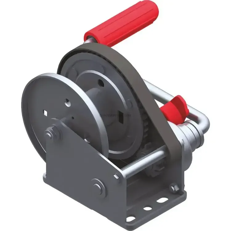 Guincho de Tração Manual Sem Cabo C/ Enrolador e Travão Automático AL-KO 450 KG Guincho de Tração Manual Sem Cabo C/ Enrolador e Travão Automático AL-KO 450 KG