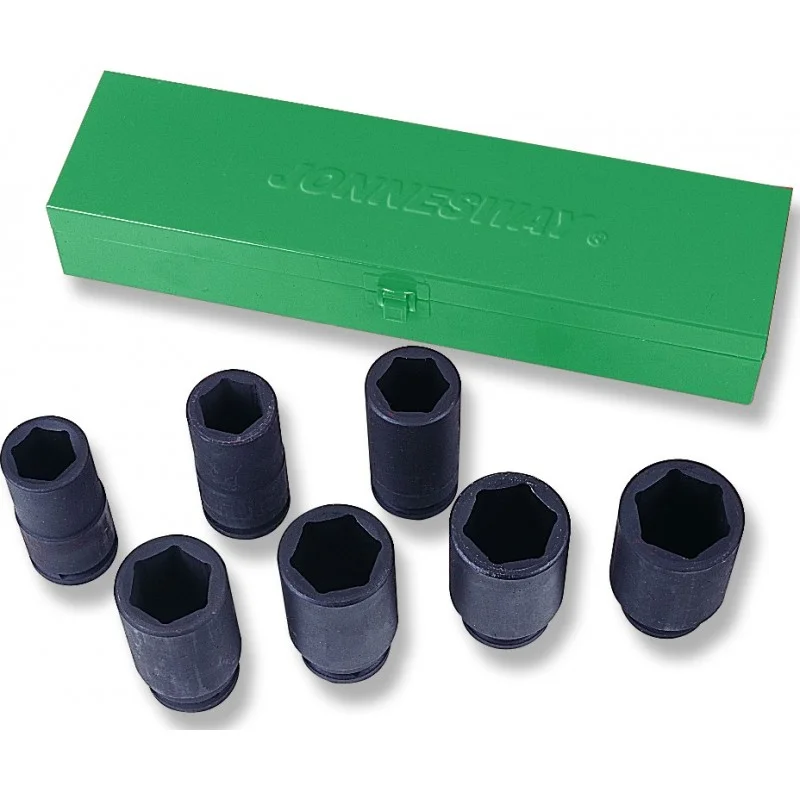 JOGO DE 7 CHAVES DE IMPACTO LONGAS DE 3/4” JONNESWAY