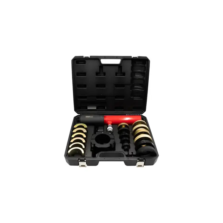 Kit Extrator Hidráulico de Casquilhos Silenciosos KROFTOOLS 19 PCS Com Ranhura Kit Extrator Hidráulico de Casquilhos Silenciosos KROFTOOLS 19 PCS Com Ranhura