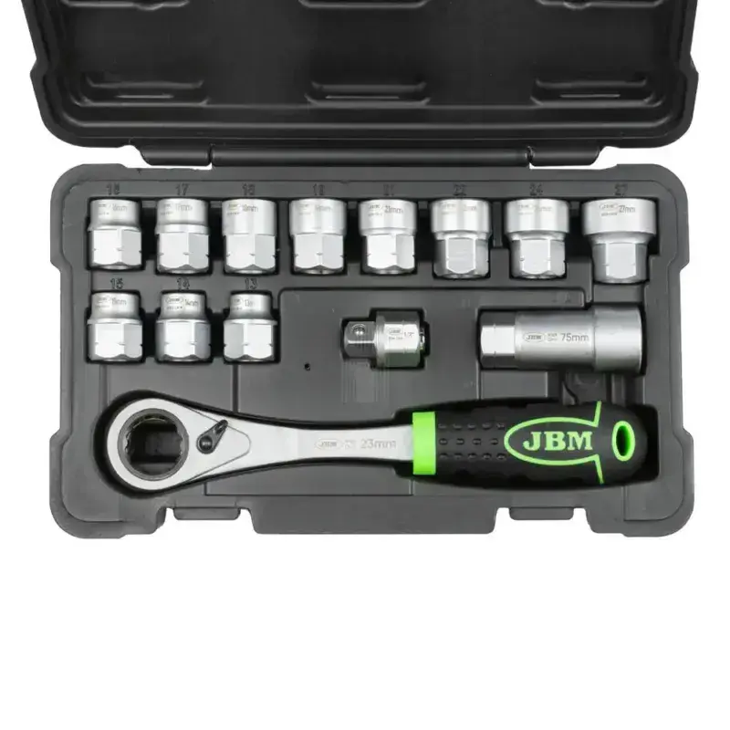 Kit de Ferramentas Go-Through JBM 14 Peças 1/2" CrV