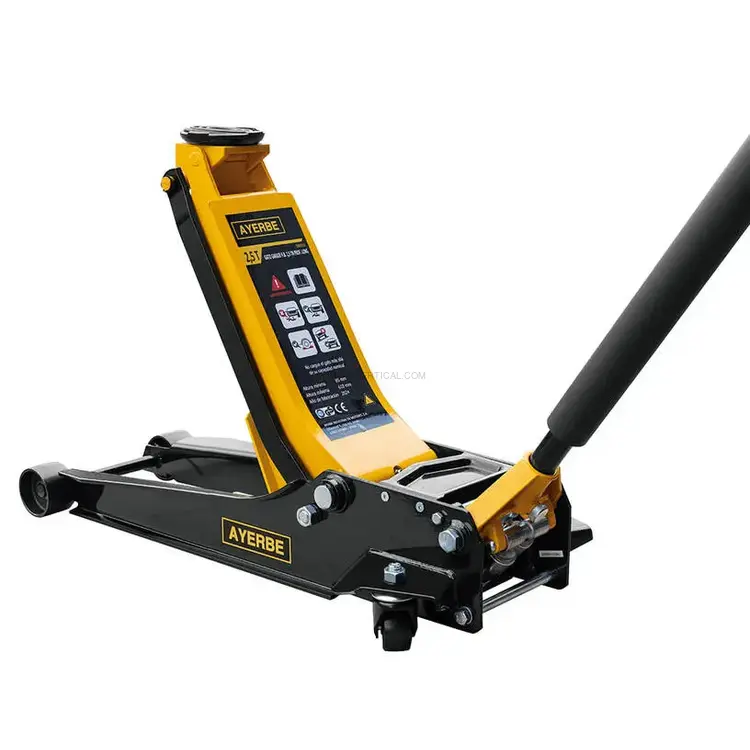 Macaco de Garagem Perfil Baixo Profissional AYERBE 2,5 TN 610 mm