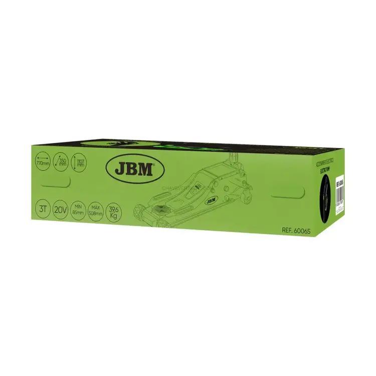 Macaco Hidráulico Especial Carros Baixos JBM 3T 20V 85-508mm