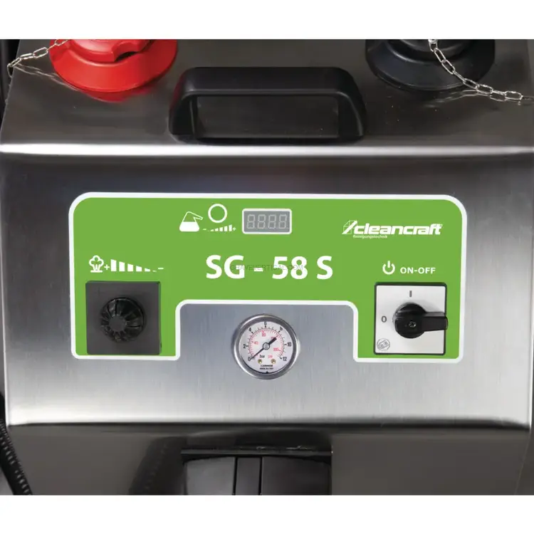Máquina de Limpeza a Vapor Sg 58 S CLEANCRAFT aço inoxidável 5 l