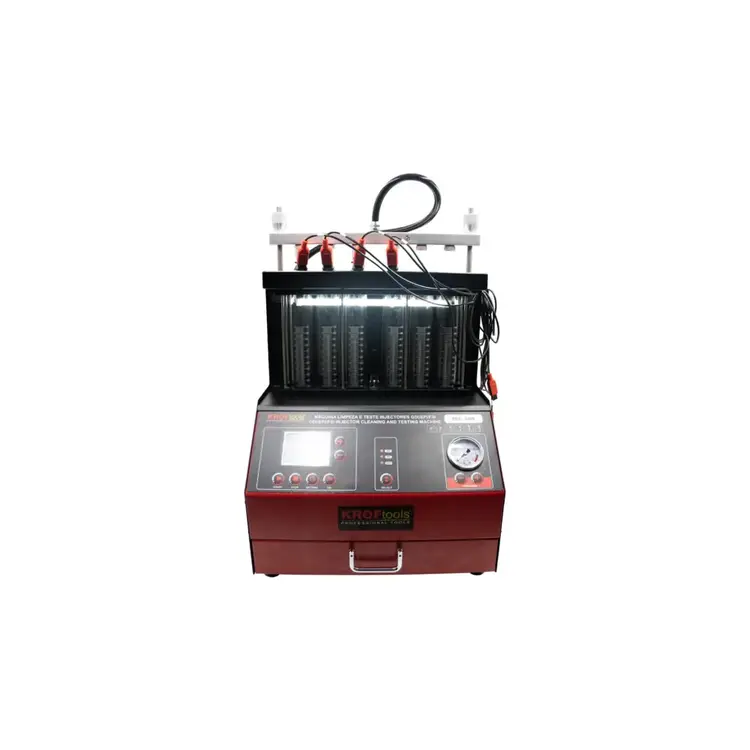 Máquina de Limpeza e Teste de Injetores KROFTOOLS GDI/EFI/FSI 2000ML 28KHZ Máquina de Limpeza e Teste de Injetores KROFTOOLS GDI/EFI/FSI 2000ML 28KHZ