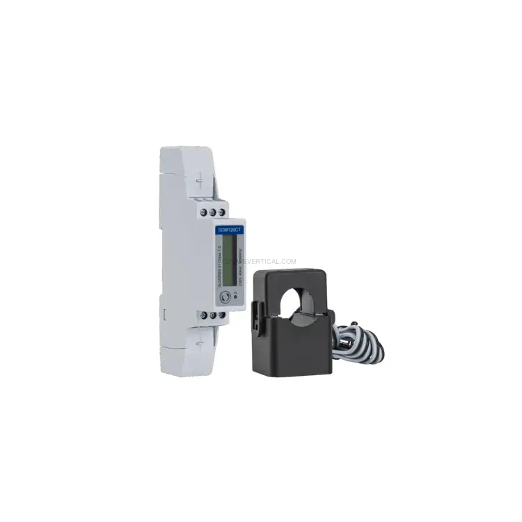 Medidor MID 1P com Pinças para DLB ASLO 230V RS485 Modbus Medidor MID 1P com Pinças para DLB ASLO 230V RS485 Modbus