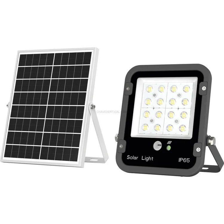 Projetor Solar LED com Comando DRAKKAR 13,5W 2000lm IP65 Projetor Solar LED com Comando DRAKKAR 13,5W 2000lm IP65
