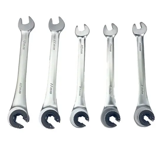 Chave de Tubos de Roquete TOOLHUB Peças 8MM 9MM 10MM 11MM 12MM Chave de Tubos de Roquete TOOLHUB Peças 8MM 9MM 10MM 11MM 12MM