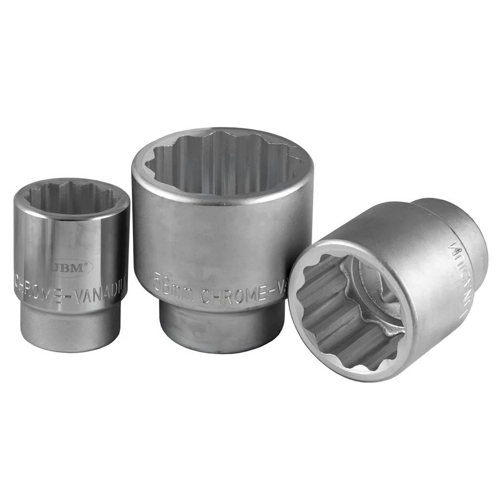 Chave de Caixa de 12 Cantos 1" 54mm JBM Chave de Caixa de 12 Cantos 1" 54mm JBM
