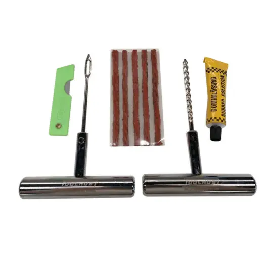 Kit de Reparação de Furos TOOLHUB 9 Peças para Oficina Auto Kit de Reparação de Furos TOOLHUB 9 Peças para Oficina Auto