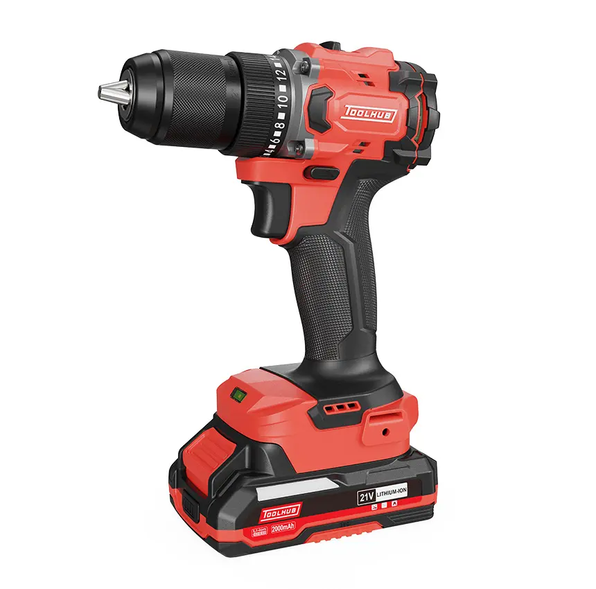 Berbequim Aparafusadora a Bateria TOOLHUB 21V 65NM Berbequim Aparafusadora a Bateria TOOLHUB 21V 65NM