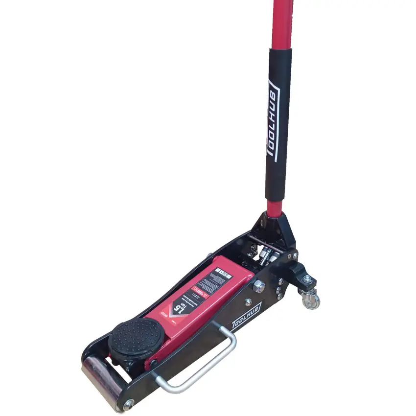 Macaco Hidráulico de Rodas em Alumínio TOOLHUB 1.5T Macaco Hidráulico de Rodas em Alumínio TOOLHUB 1.5T