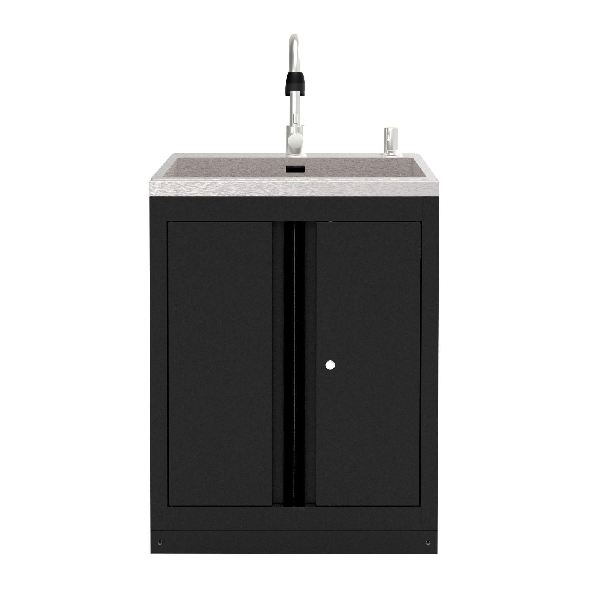 Armário com Lava-loiça Integrado JBM 680x500x935mm Armário com Lava-loiça Integrado JBM 680x500x935mm