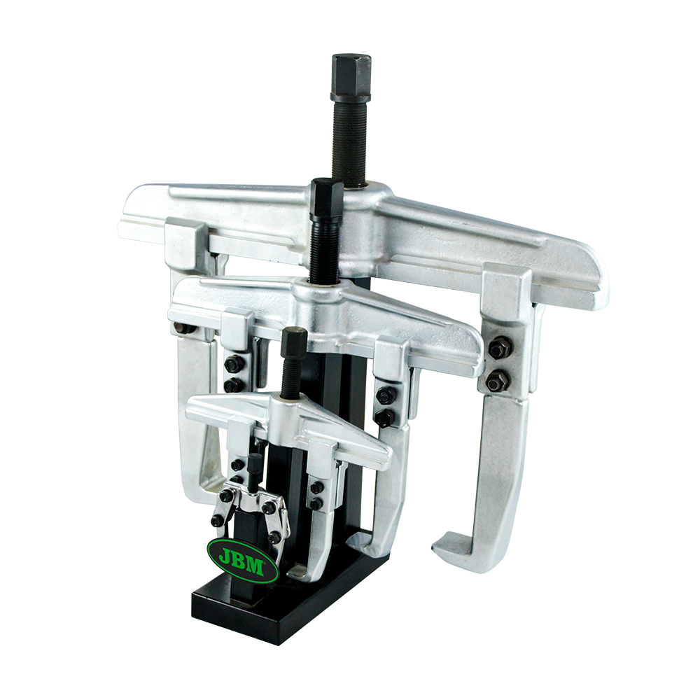 Conjunto de Extratores de 2 Patas Série 126 com Expositor JBM 25-350mm Conjunto de Extratores de 2 Patas Série 126 com Expositor JBM 25-350mm