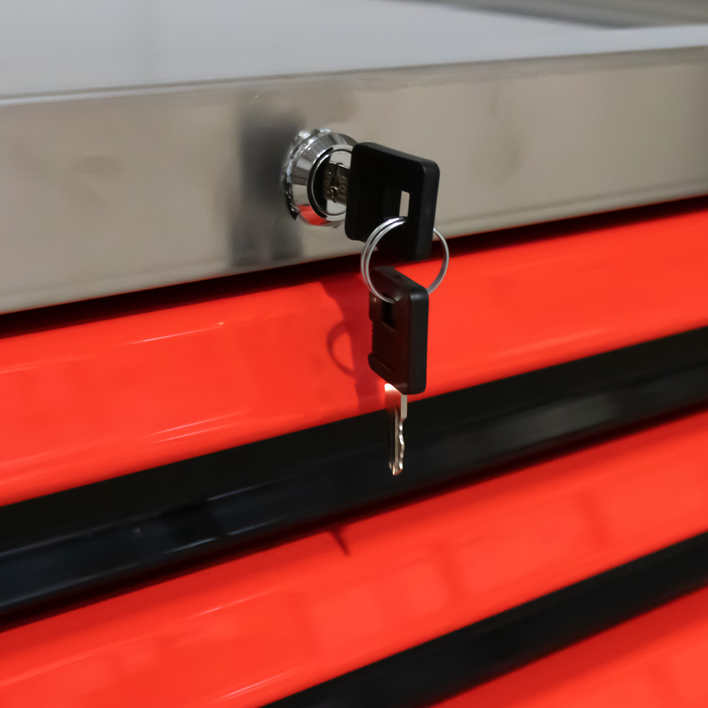 Carro de Ferramentas XL 7 Gavetas JBM 199 Peças 300kg