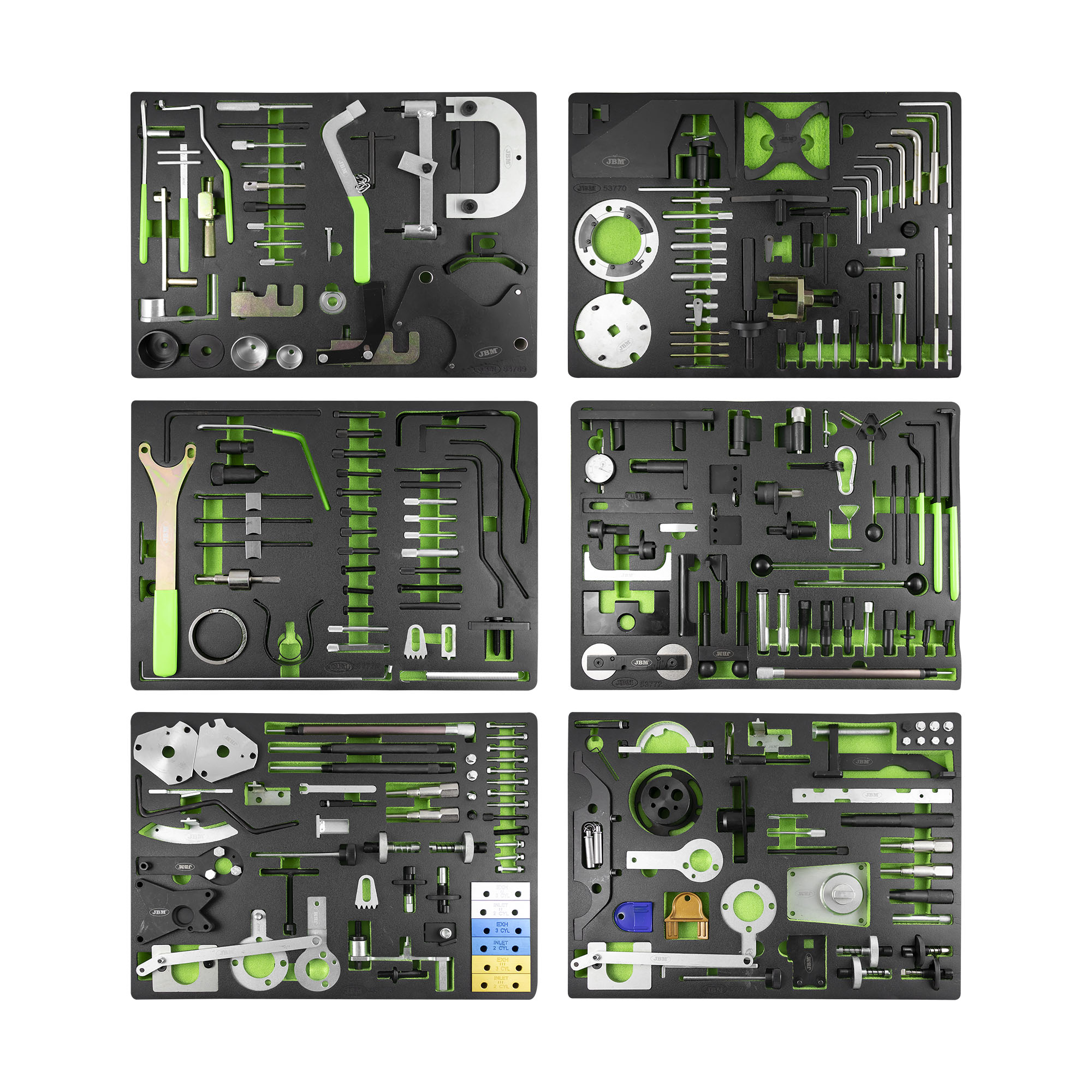 Carro de Ferramentas com Kits de Calado 7 Gavetas JBM