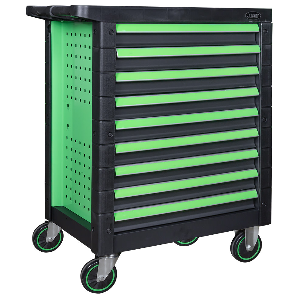 Carro de Ferramentas JBM 9 Gavetas Verde