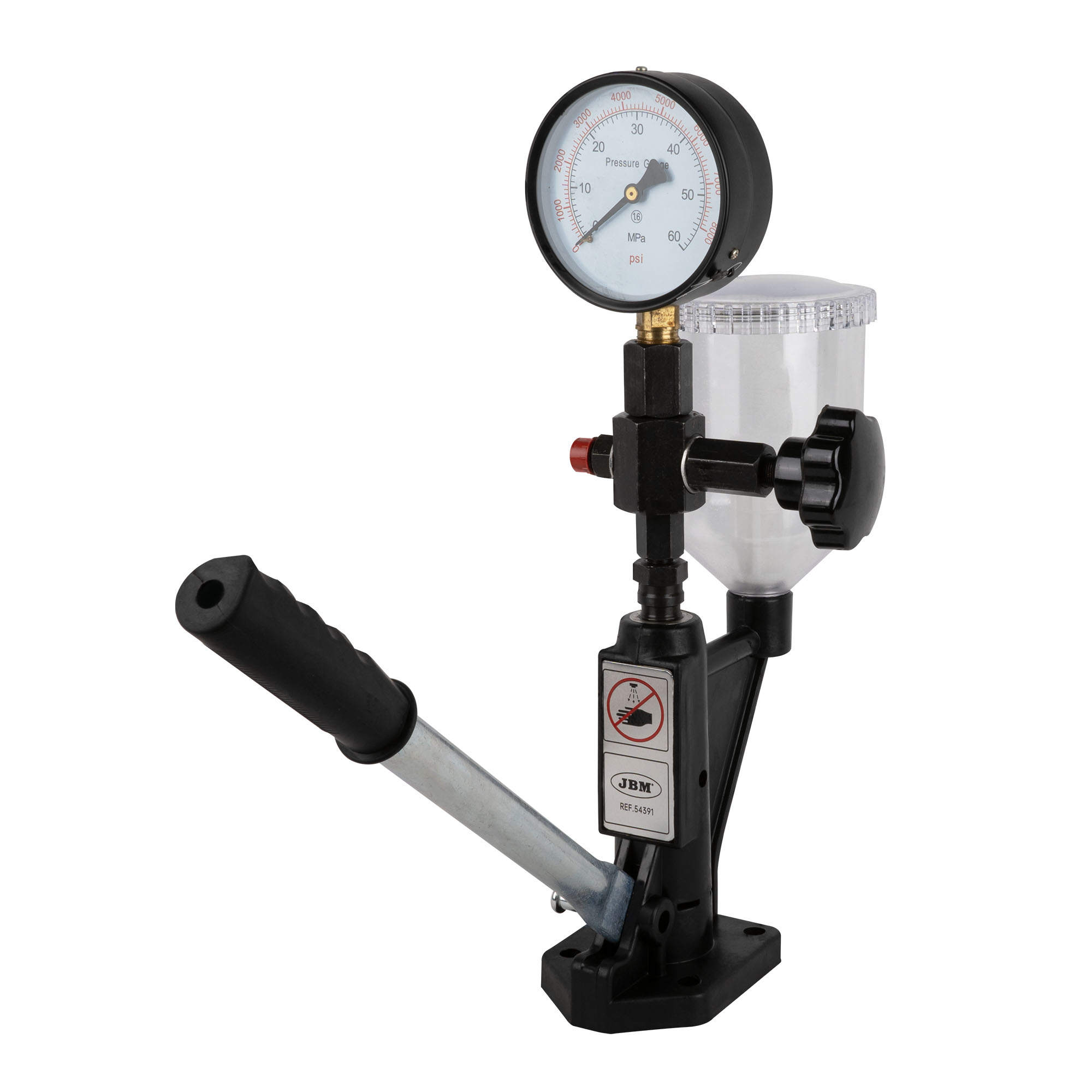 Comprovador de Injetores Diesel JBM com Estojo de 150 Anilhas de Cobre