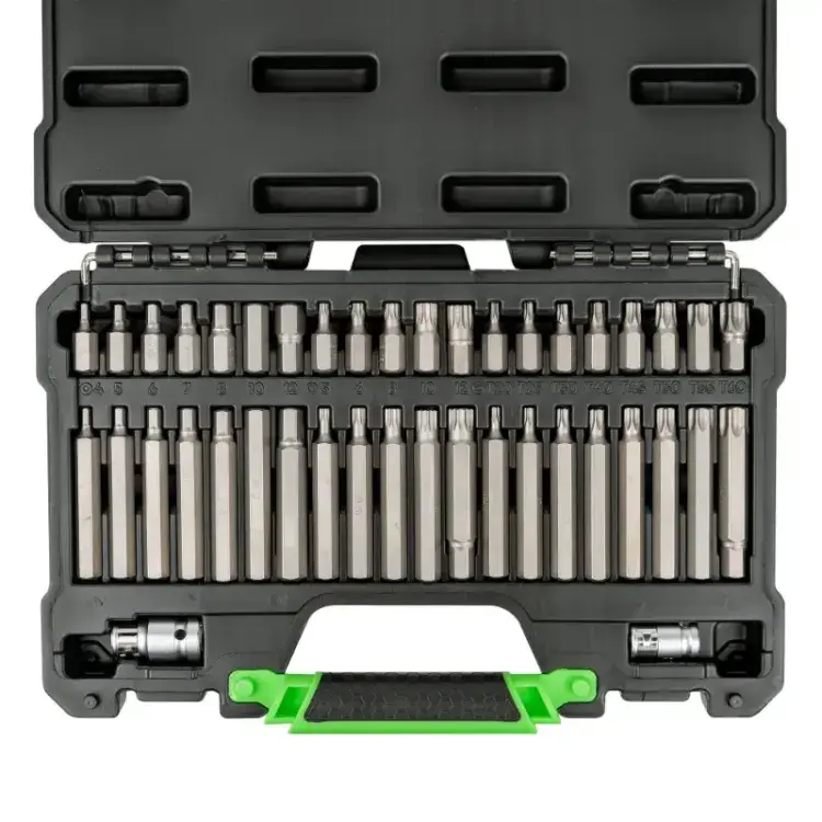 Caixa de Ferramentas JBM 42 Pontas Torx Hexagonal XZN