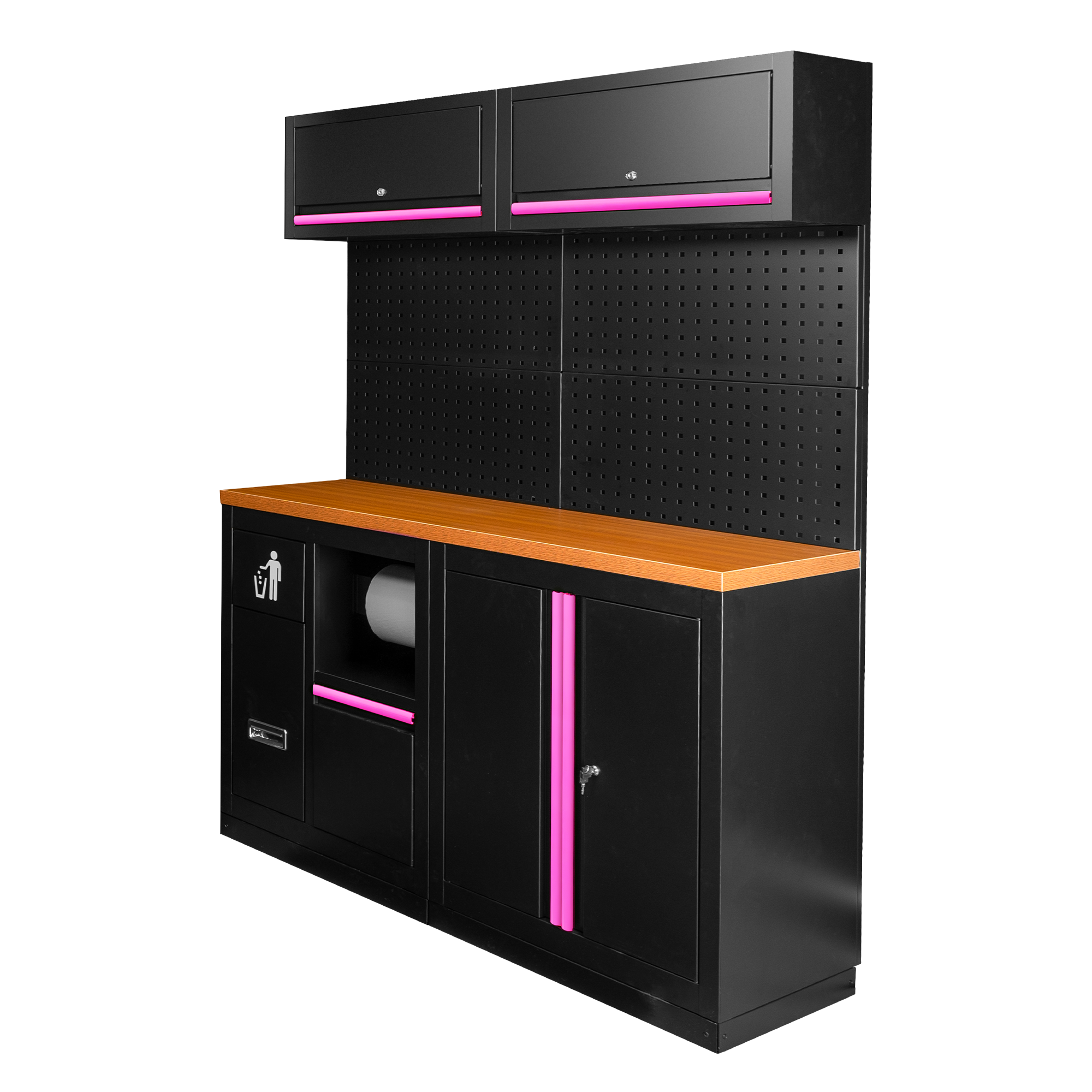Conjunto de Mobiliário Modular de Oficina 12 Peças JBM 1360x500x1950mm Conjunto de Mobiliário Modular de Oficina 12 Peças JBM 1360x500x1950mm