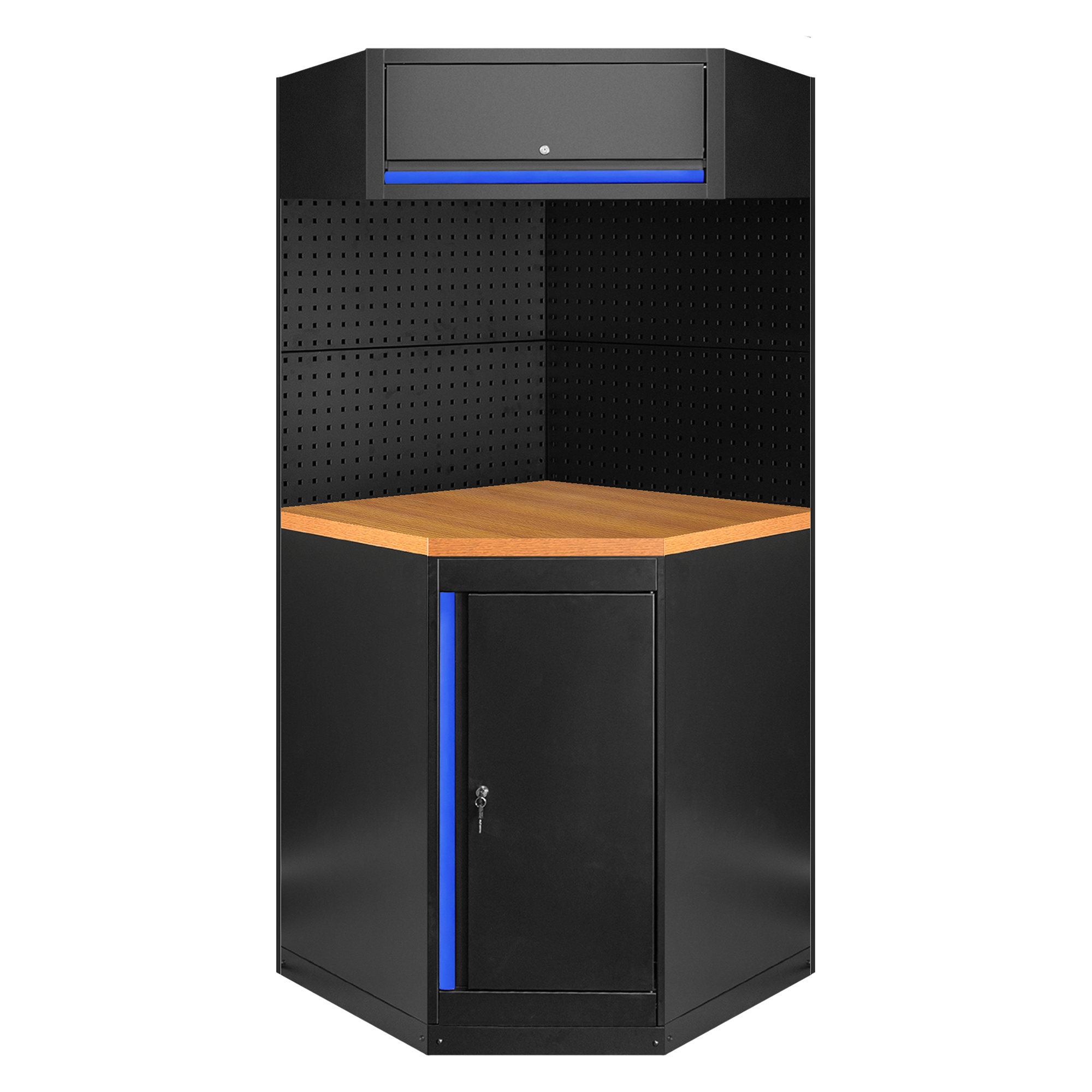 Conjunto de Mobiliário Modular de Oficina 11 Peças JBM 800x800x1950mm Conjunto de Mobiliário Modular de Oficina 11 Peças JBM 800x800x1950mm