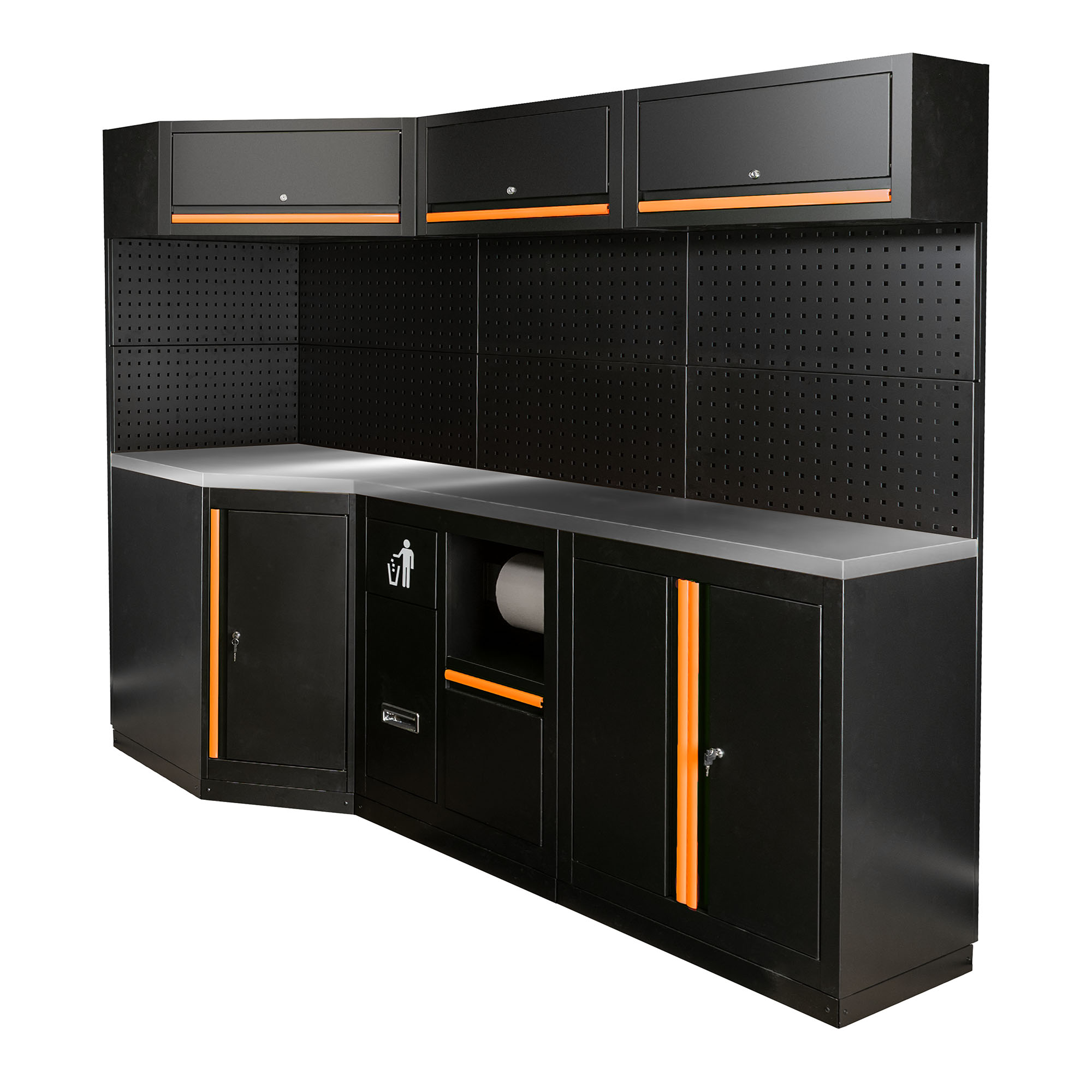 Conjunto de Mobiliário Modular de Oficina JBM 22 Peças 2160x800x1950mm