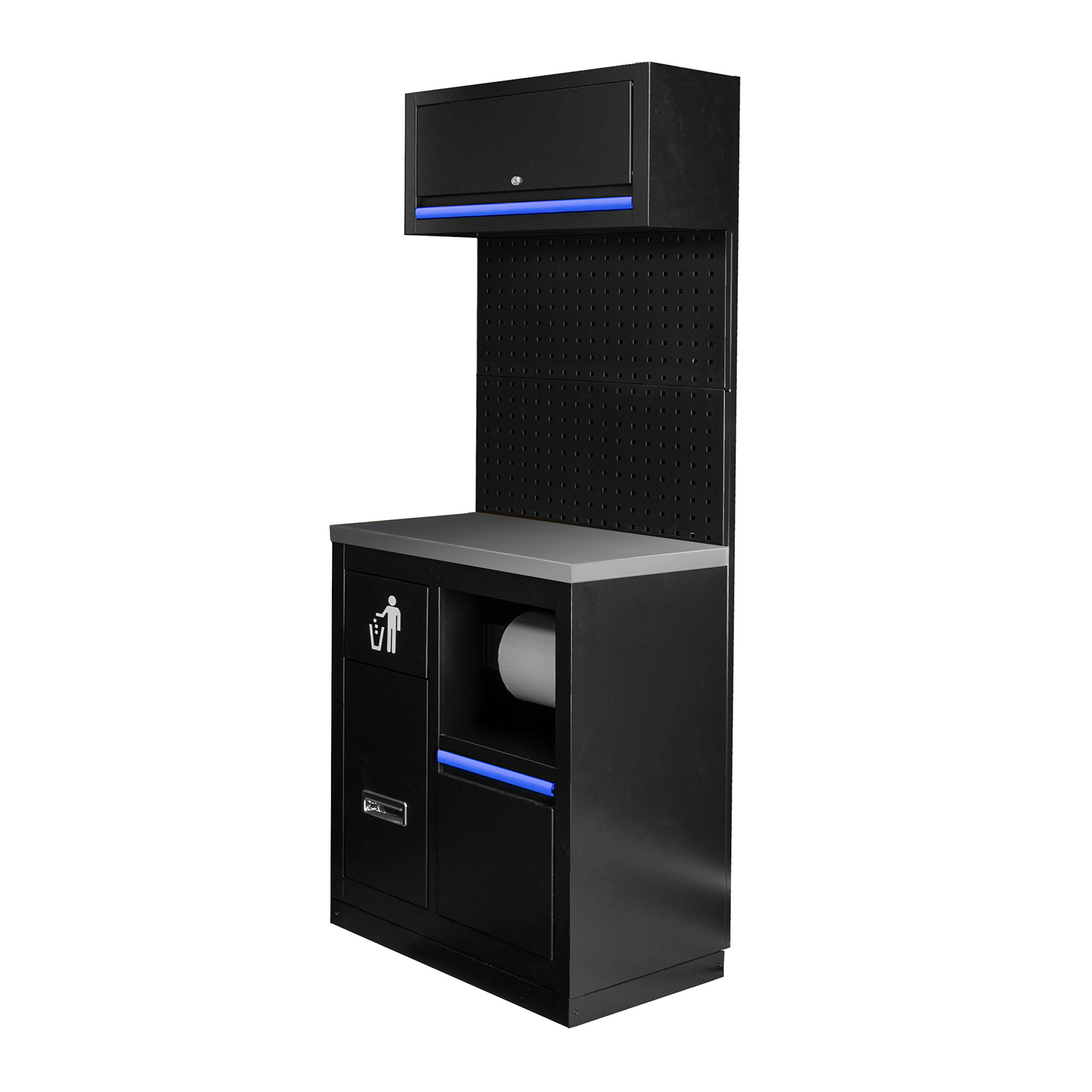 Conjunto de Armários Modulares de Oficina JBM 7 Peças 71.8kg Conjunto de Armários Modulares de Oficina JBM 7 Peças 71.8kg